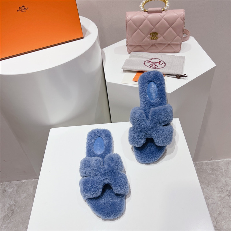 Hermès H drags autumn and winter style flat bottom hair drag