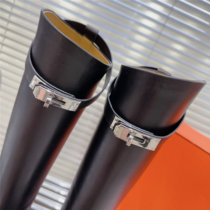 Hermès H lock perpetual classic boots