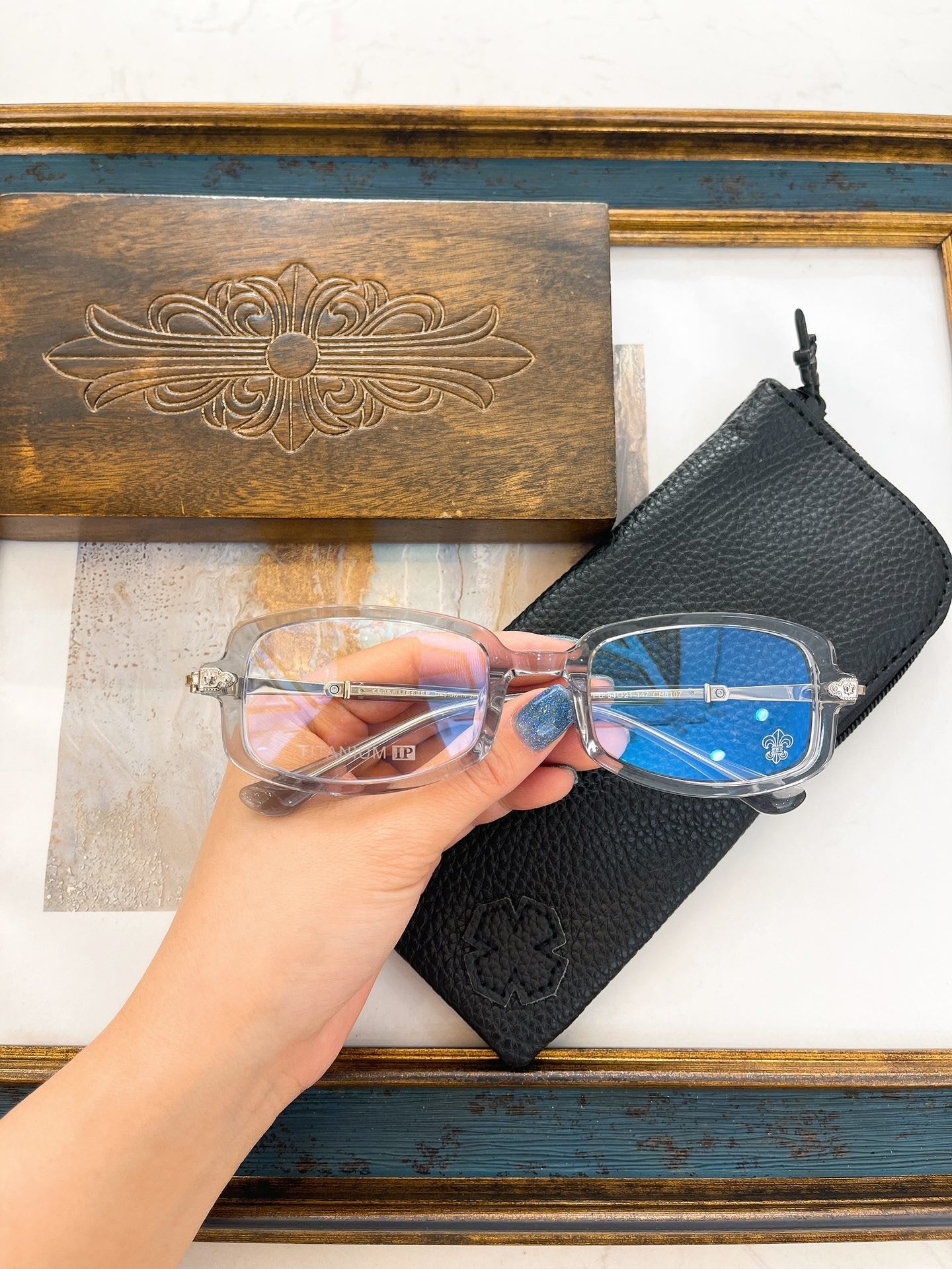 Chrome Hearts eyewear/glasses