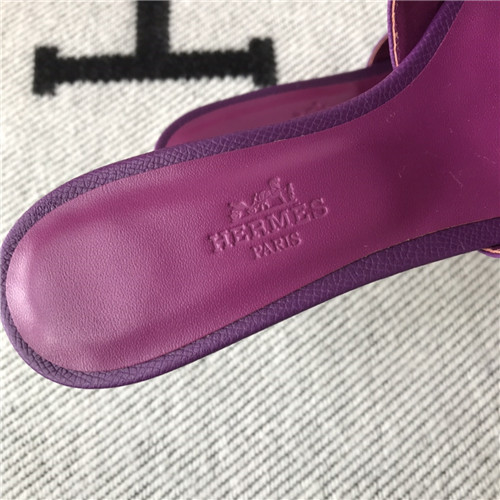 hermes flat slippers womens