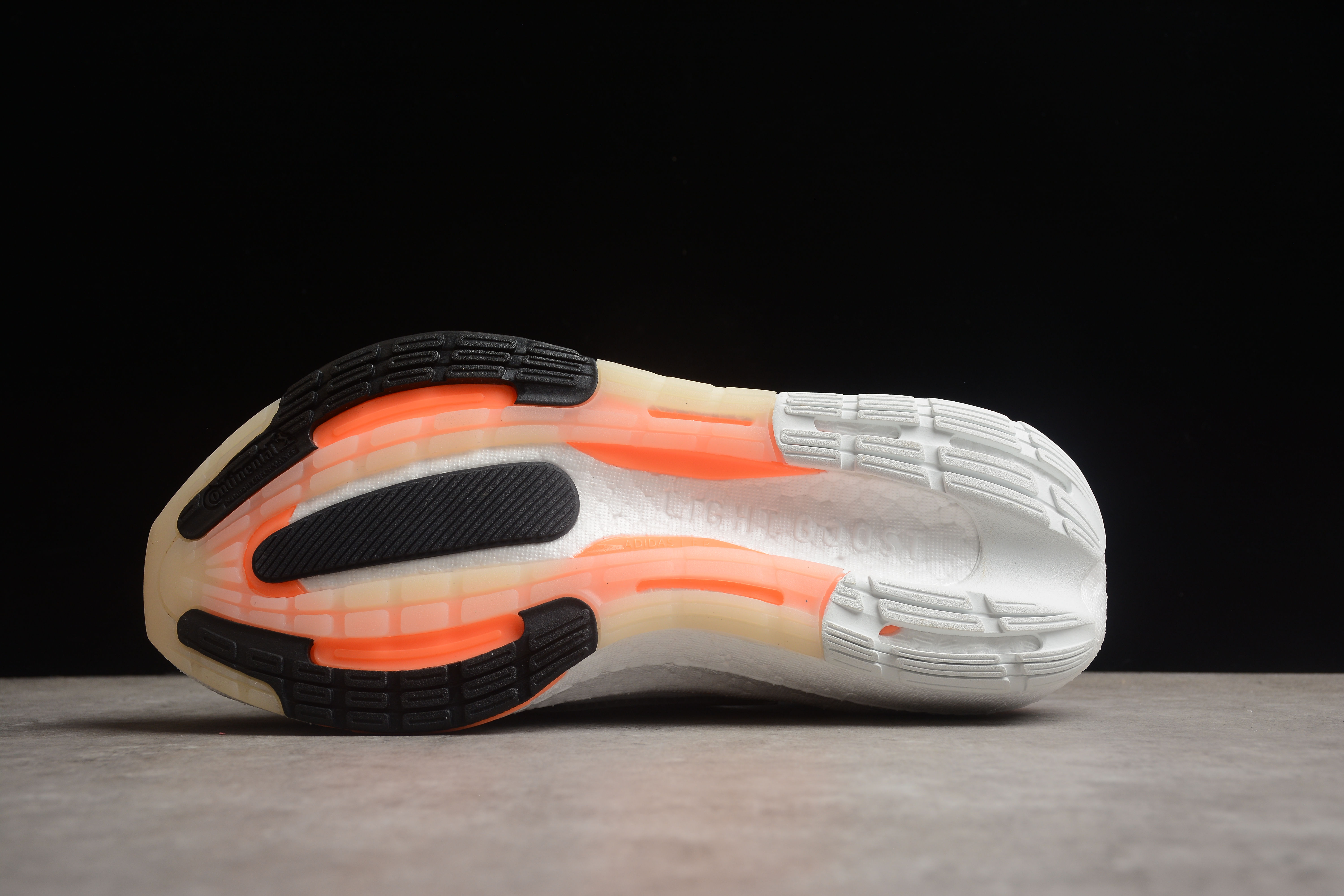 adidas Ultra Boost Light White Black Solar Red HQ6351