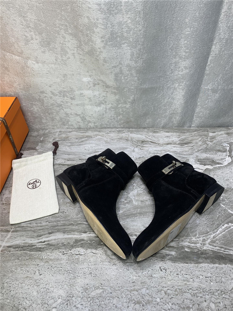 hermes kelly ankle boots