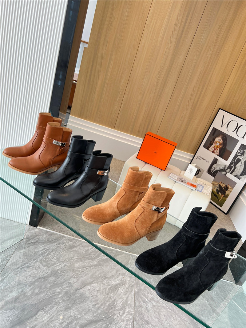 Hermès Kelly Buckle Rider Boots
