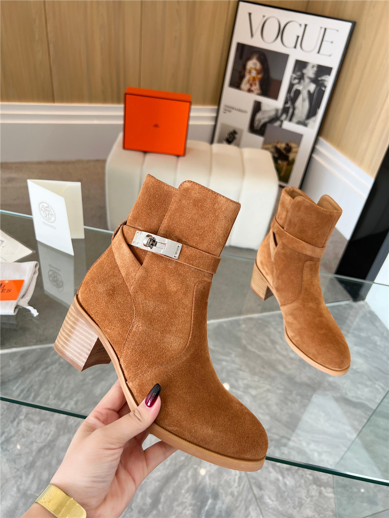 Hermès Kelly Buckle Rider Boots
