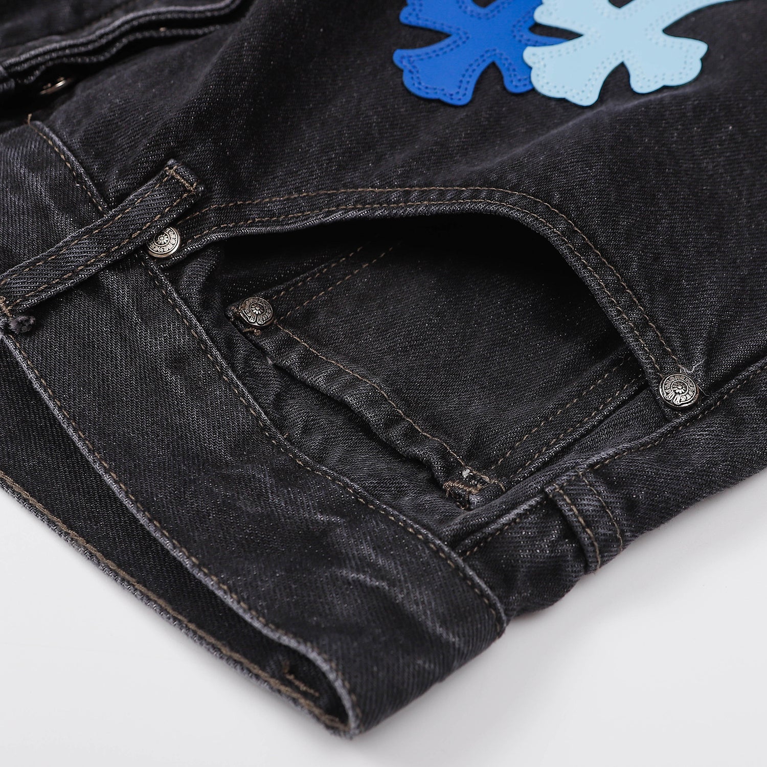 Chrome Hearts Denim Shorts