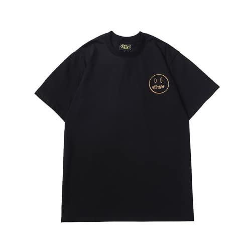 Drew House Embroidery Face T-shirt Black