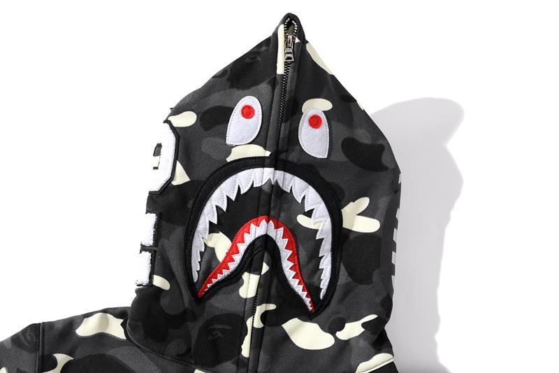 BAPE City Camo Shark Full Zip Hoodie