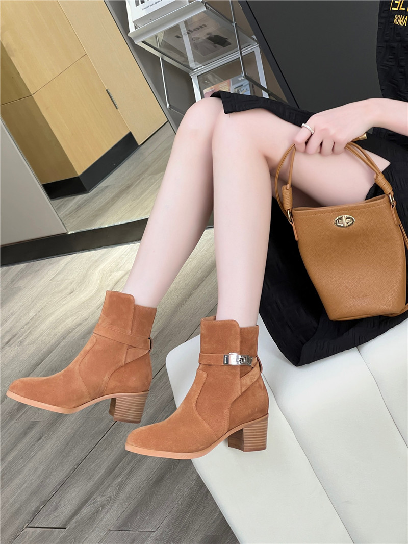 Hermès Kelly Buckle Rider Boots