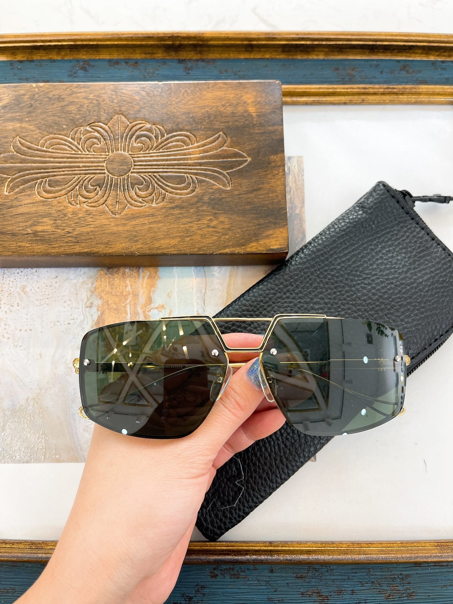 Chrome hearts eyewear/glasses