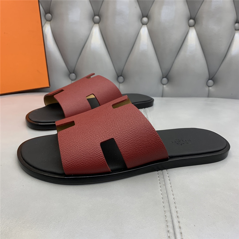 hermes H men s slippers