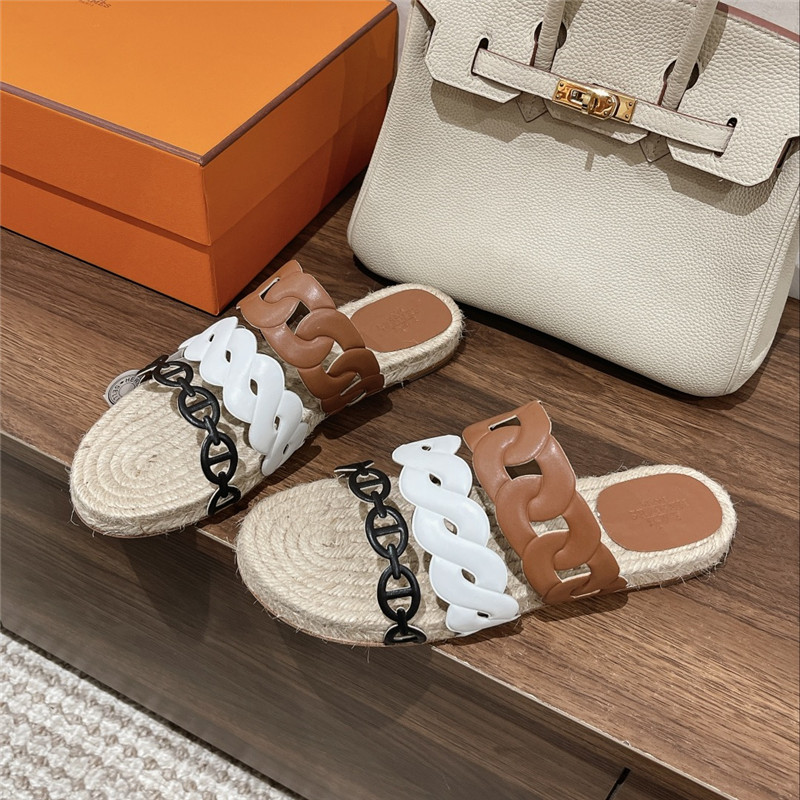 Hermès Gwen espadrilles