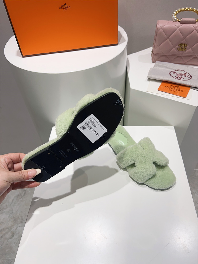 Hermès H drags autumn and winter style flat bottom hair drag