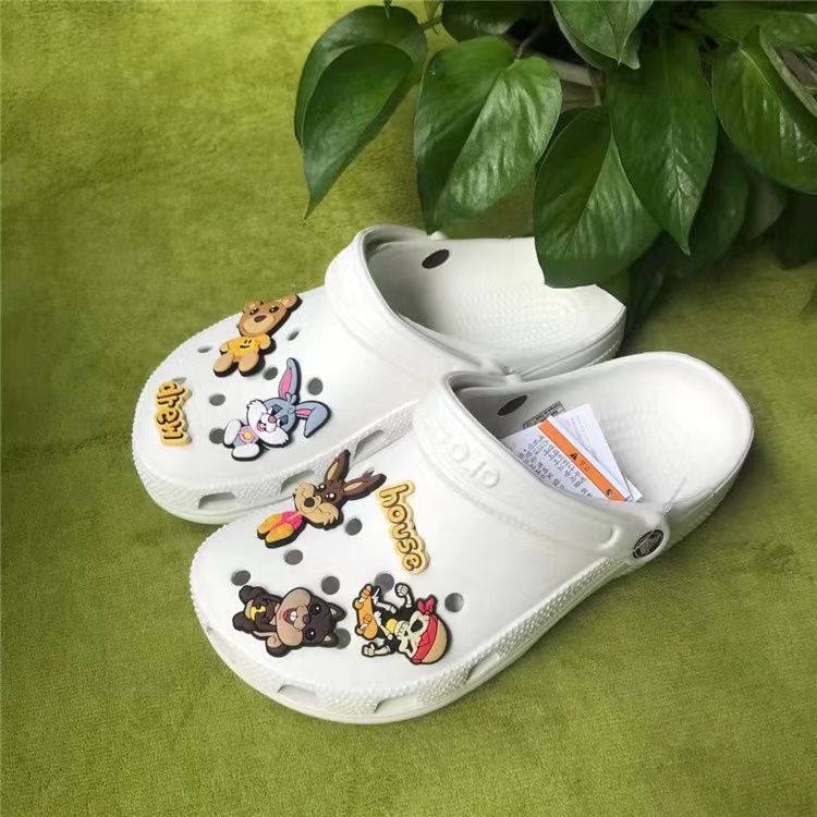 Drew House Crocs Justin Slippers White