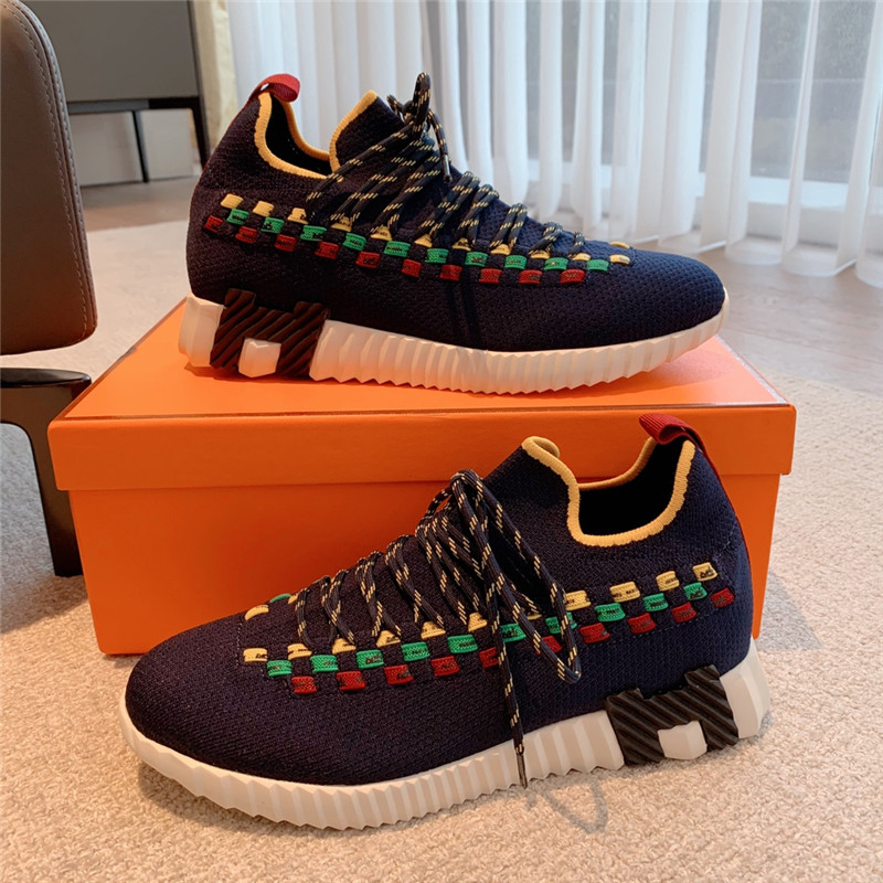 Hermès early spring couple casual shoes