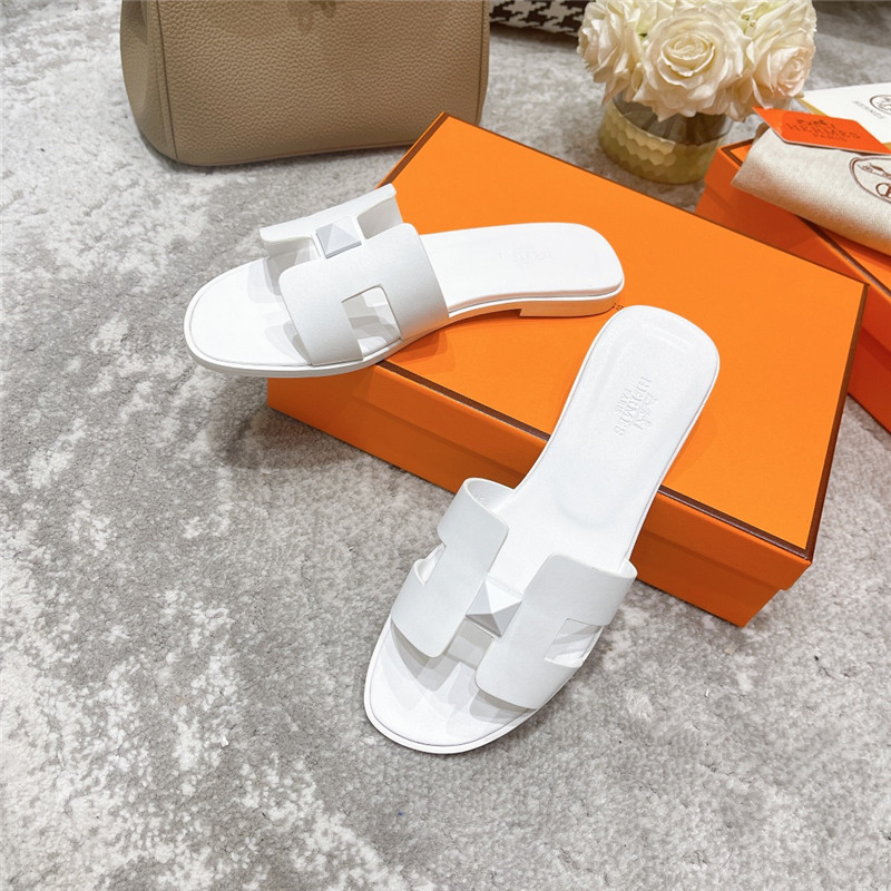 Hermes Sandals Dupe summer new orange sandals