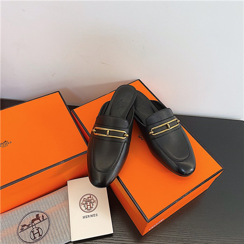 hermes slippers women