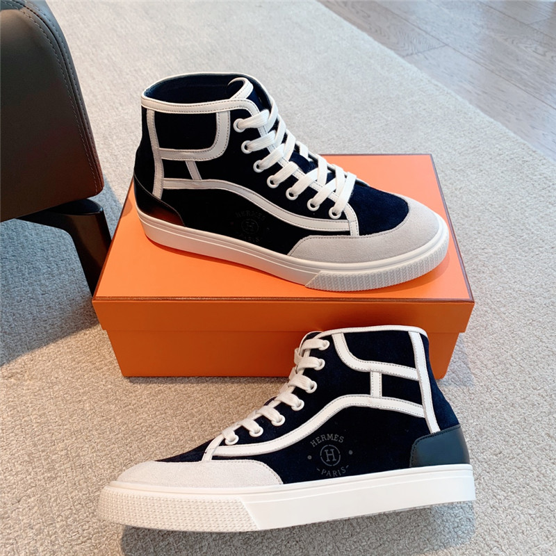 Hermès British retro casual shoes