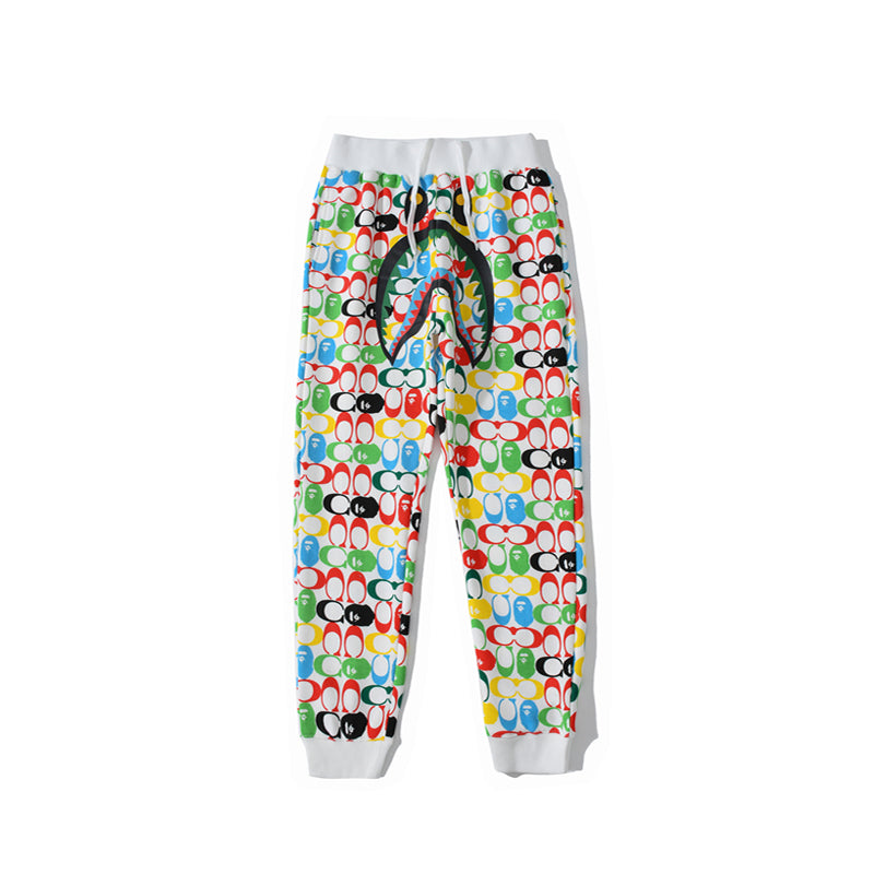 BAPE Dinosaur Shark Track Pants Sweatpants HDCP8782