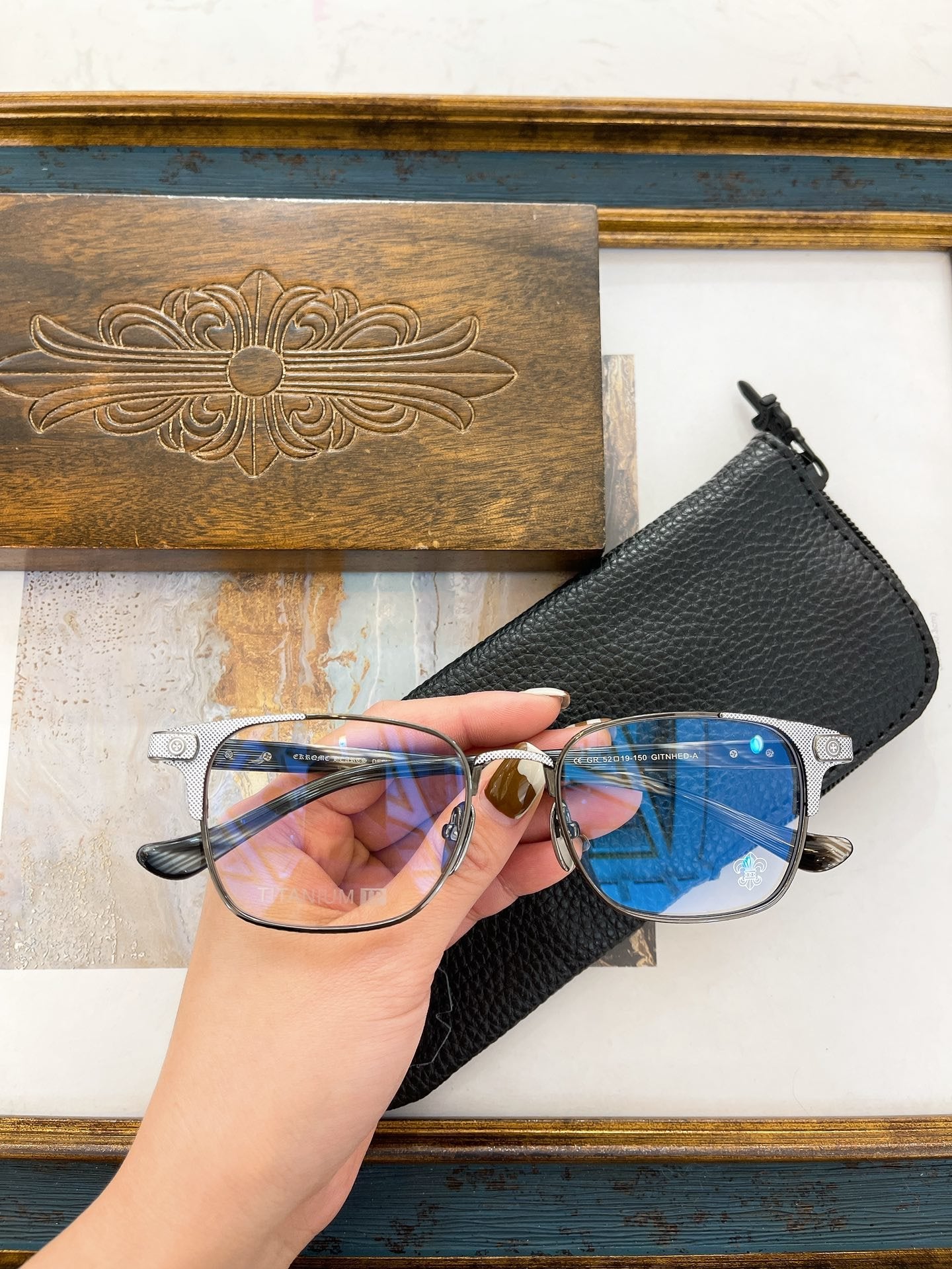 Chrome Hearts eyewear/glasses