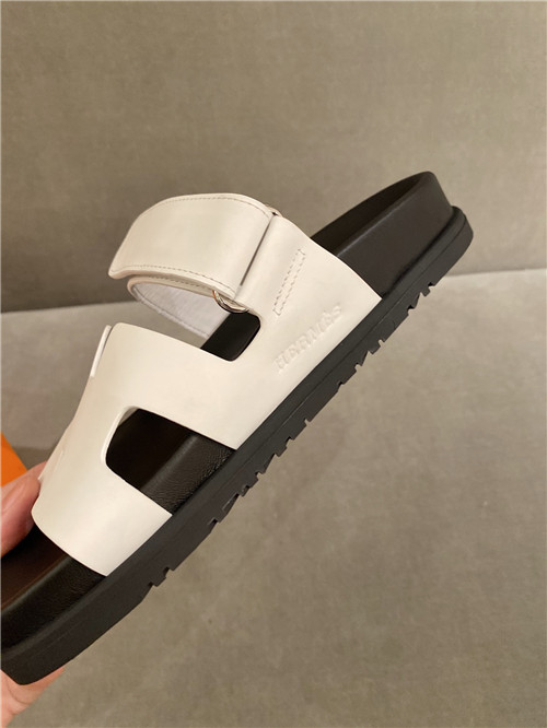 hermes h slippers women