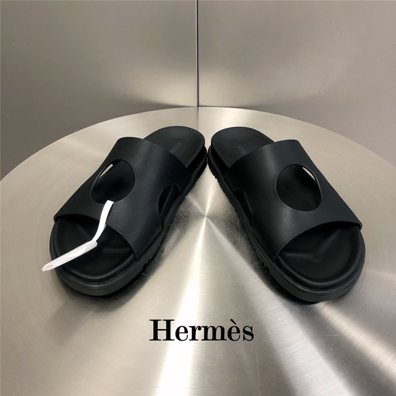 hermes edith hole slippers