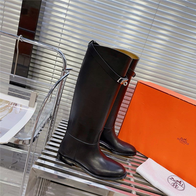 Hermès H lock perpetual classic boots