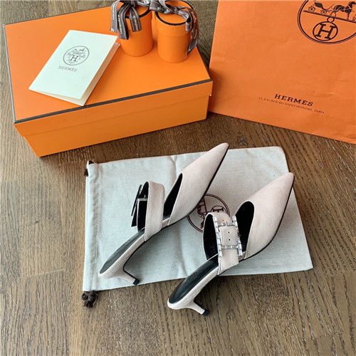 hermes heeled sandals