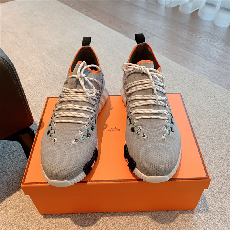 Hermès early spring couple casual shoes