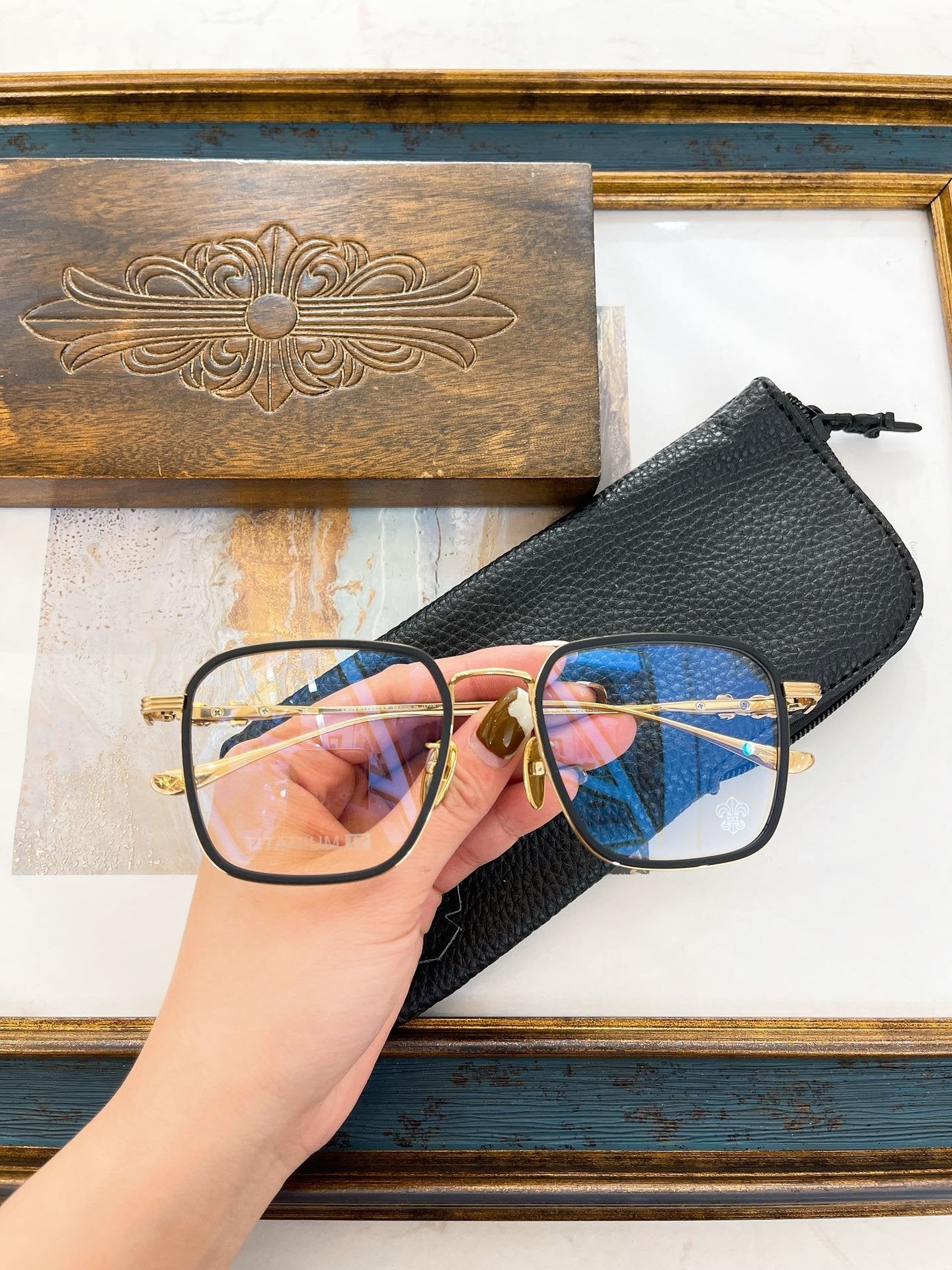 Chrome Hearts eyewear/glasses