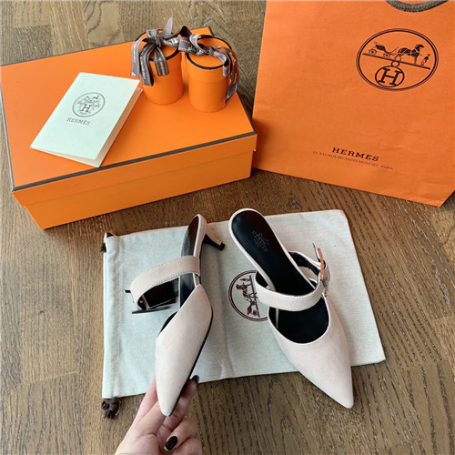 hermes heeled sandals