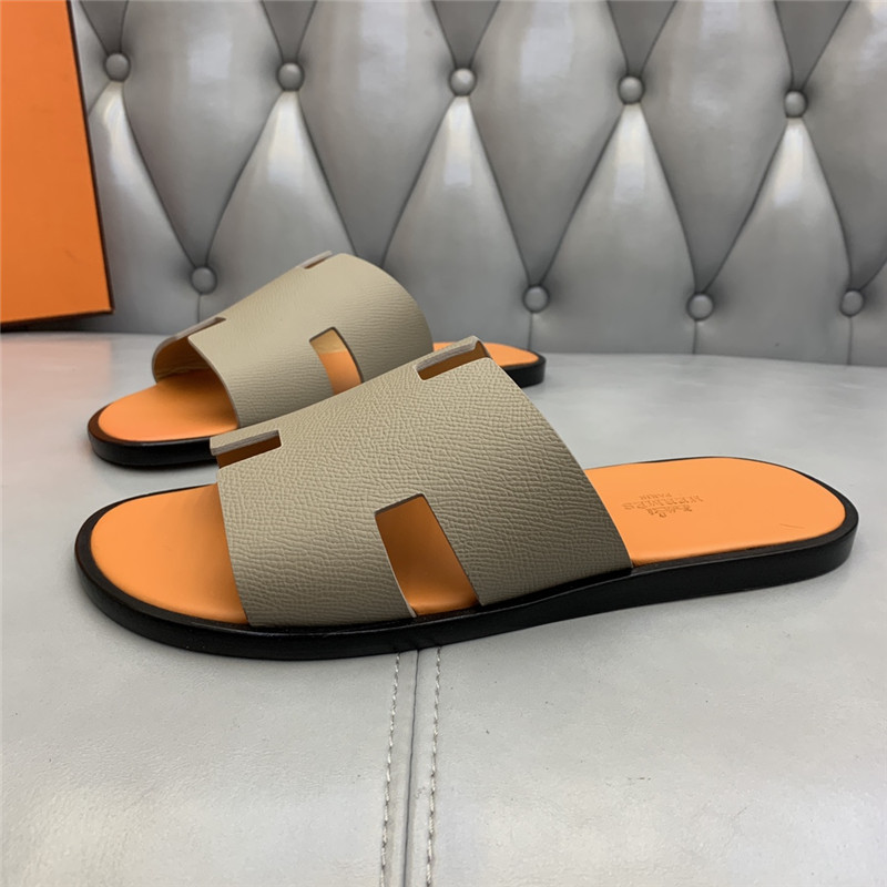 hermes H men s slippers