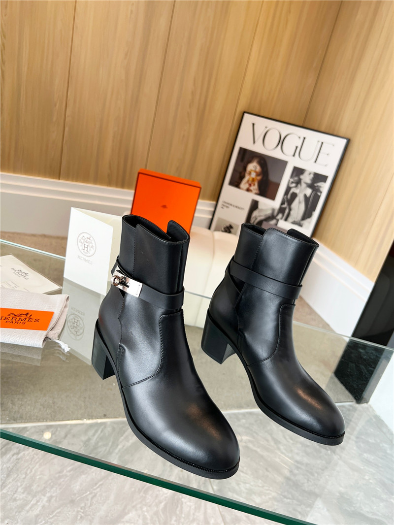 Hermès Kelly Buckle Rider Boots