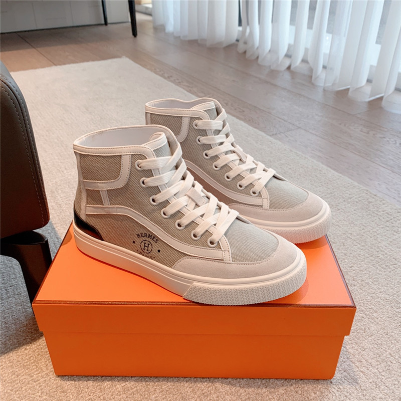 Hermès British retro casual shoes