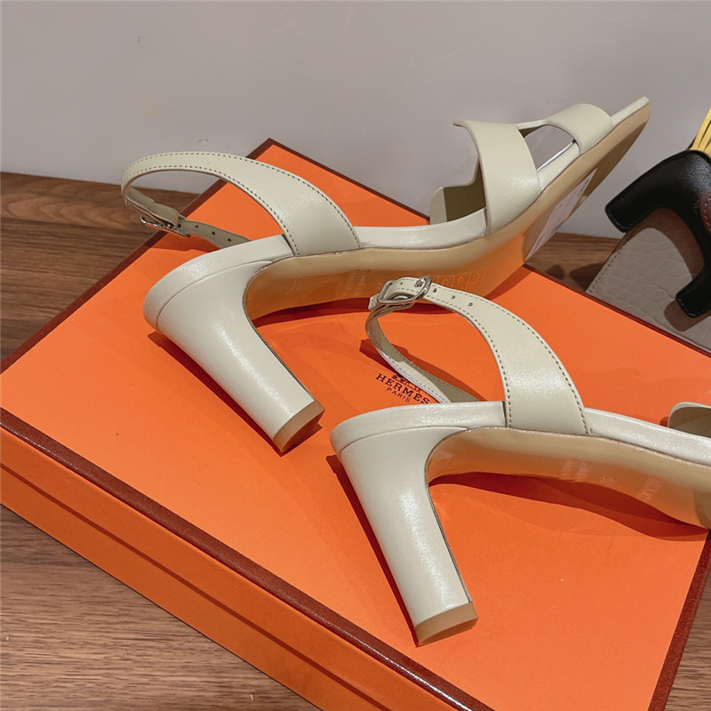 Hermès early spring counter new high-heeled sandals