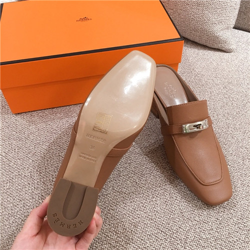 hermes slippers women replica shoes