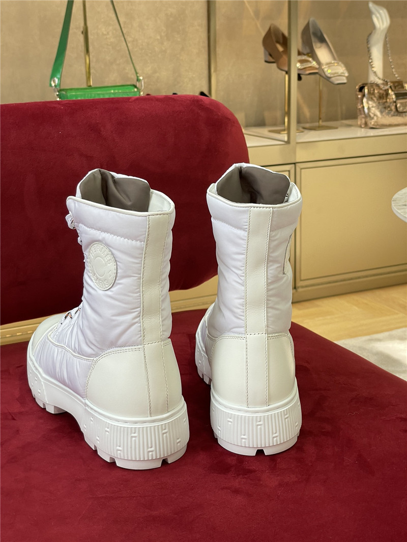 hermes down sports ankle boots