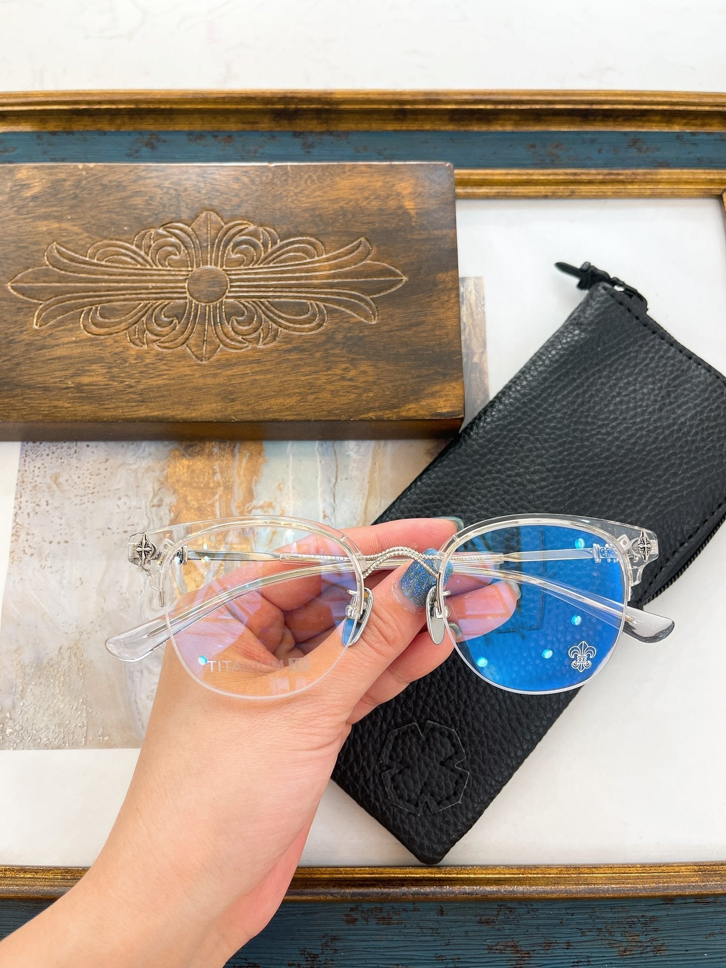 Chrome Hearts eyewear/glasses