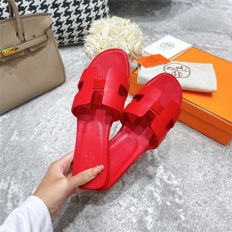 Hermes Sandals Dupe summer new orange sandals