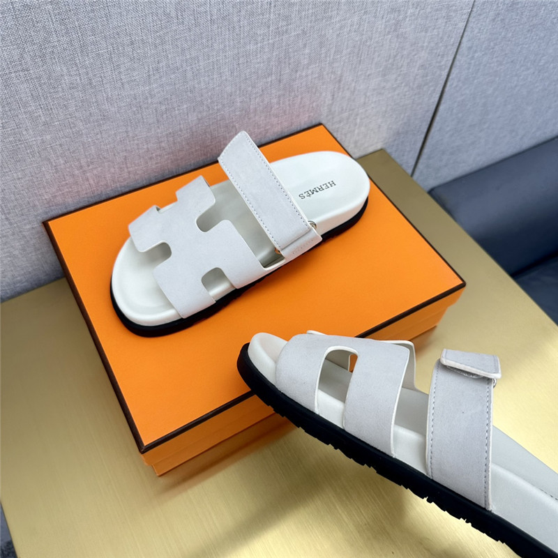 Hermès roll cake hair uncle slippers