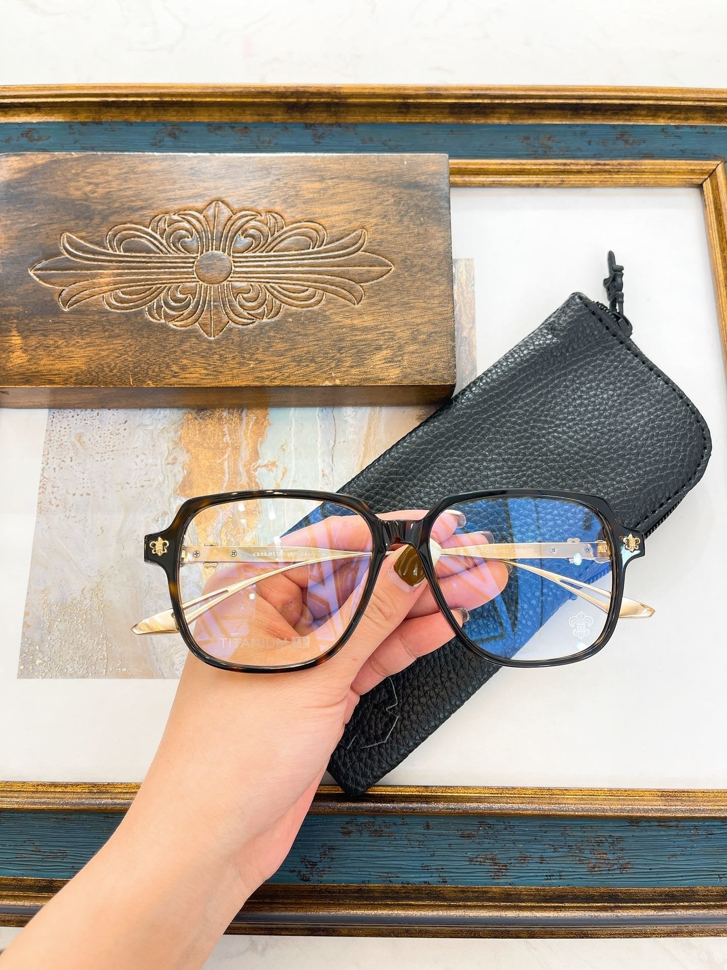 Chrome Hearts eyewear/glasses