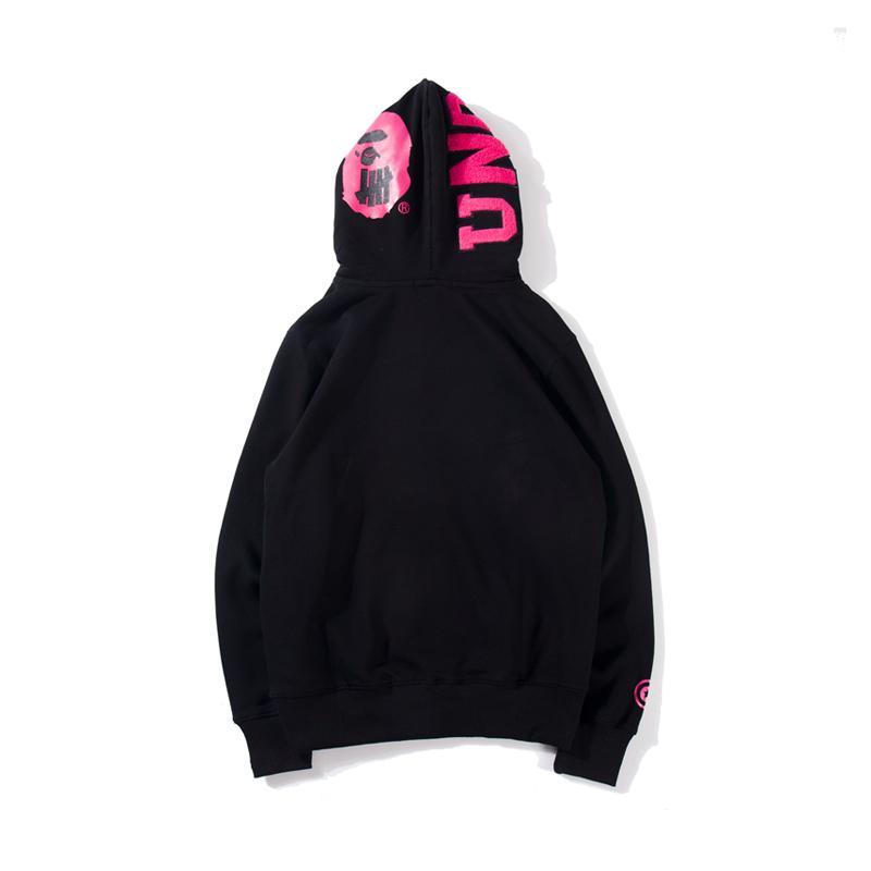 Bape x Undefeated Shark Pullover Hoodie