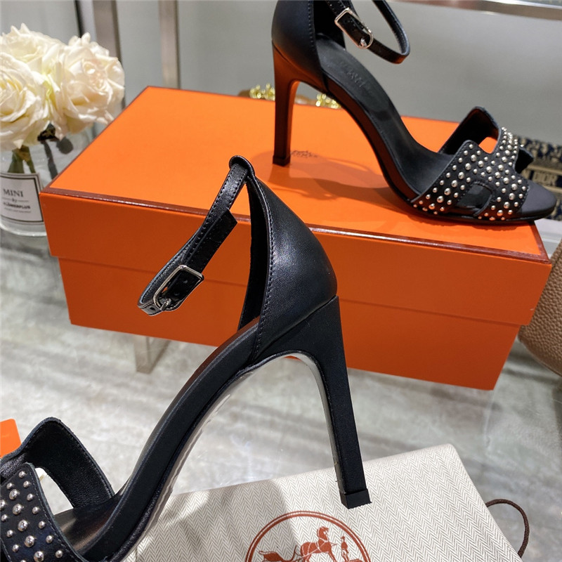 hermes high heel sandals womens