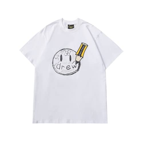 Drew pencil drawn t-shirt white