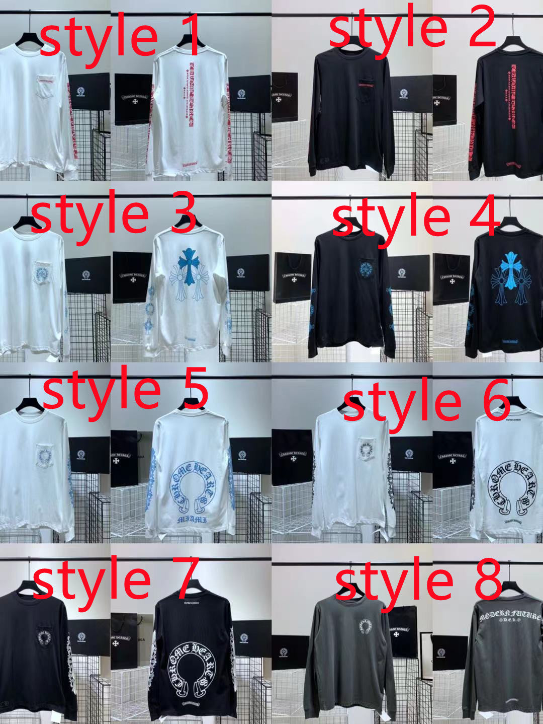 Chrome Hearts Long Sleeve Shirt