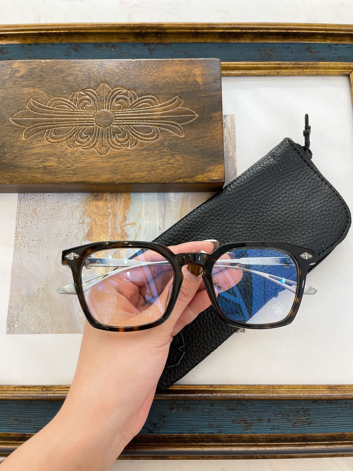 Chrome Hearts eyewear/glasses