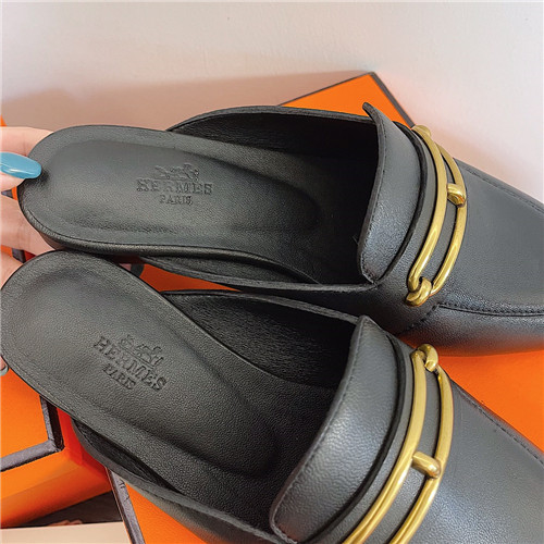 hermes slippers women