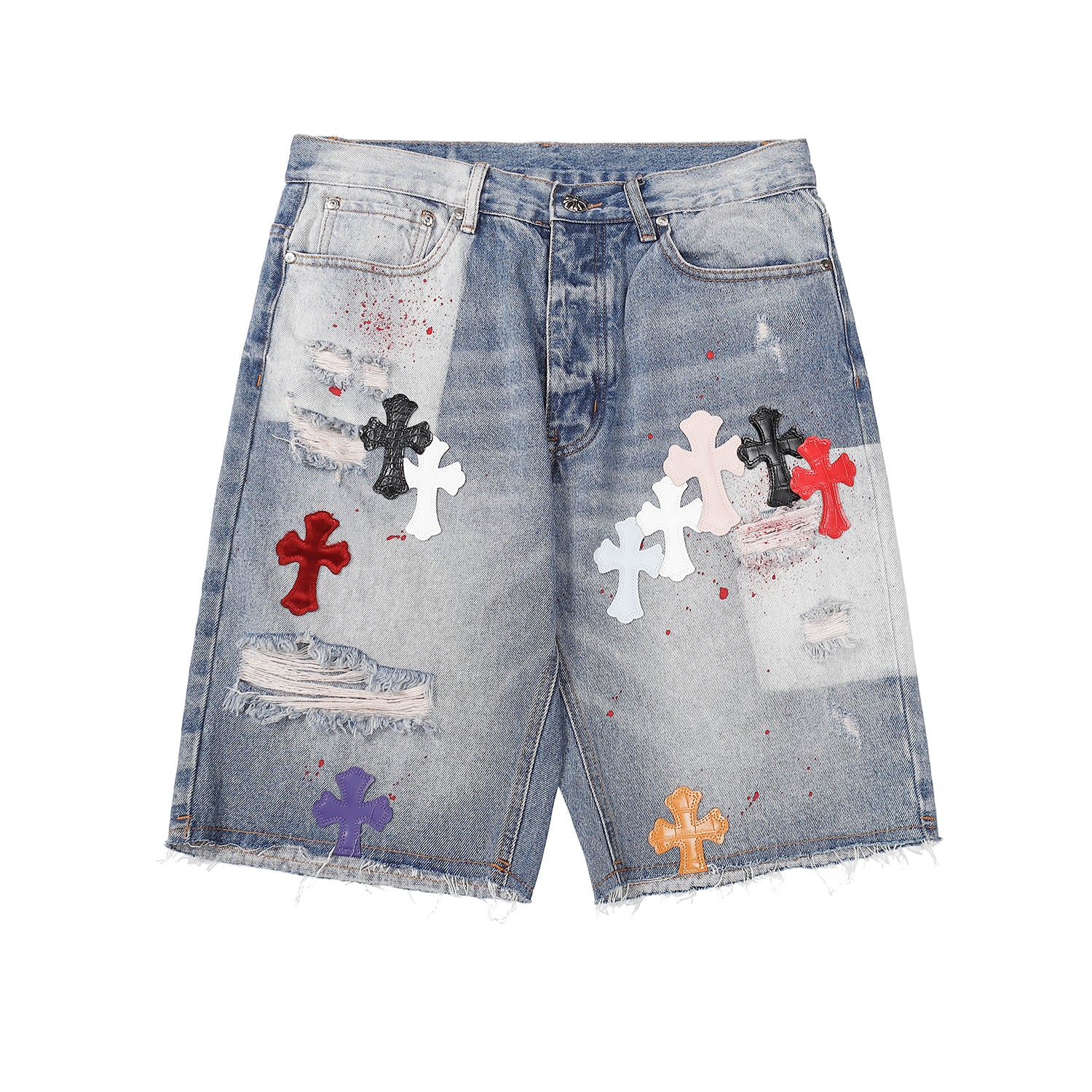 Chrome Hearts Denim Shorts