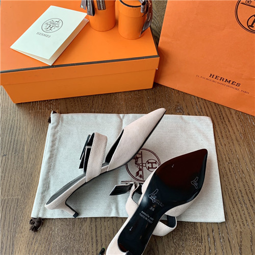 hermes heeled sandals