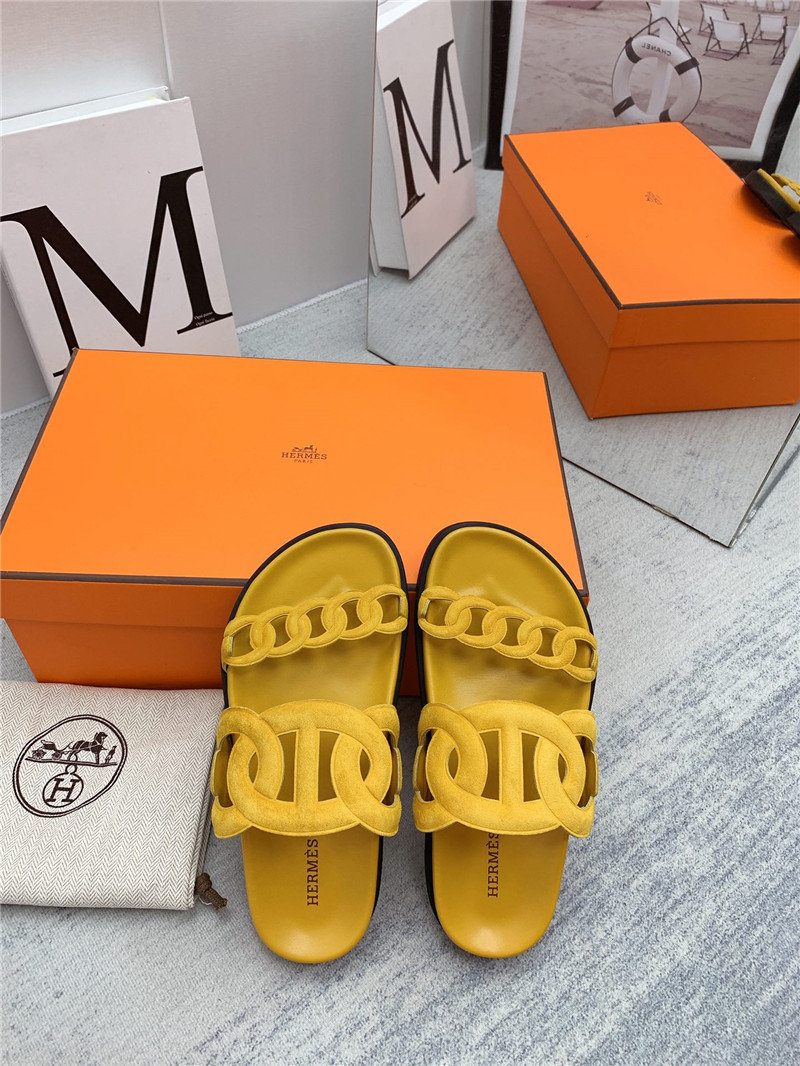 hermes flat sandals