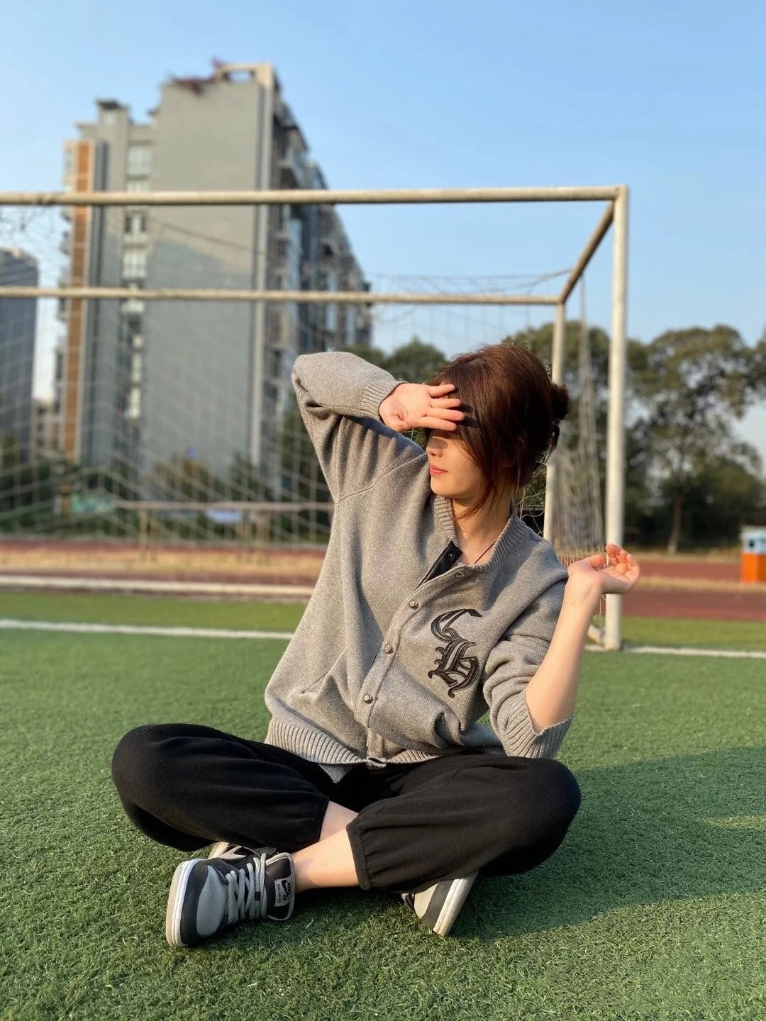 Chrome Hearts Dupes Varsity Jacket